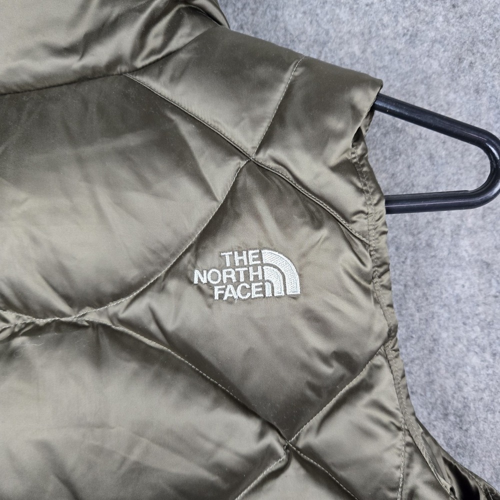 The‎ North Face Vest Womens XS Green 550 Down Fill Aconcagua Quilted Hiking - Picture 13 of 16